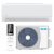 AUX C-Smart Premium 2.7kW A+++ klimaanlage mit montage