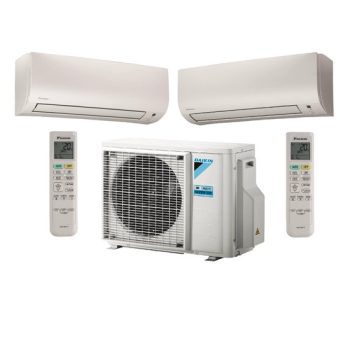   Daikin Comfora 5kW Multi-split 2+1 klimaanlage mit Montage / Einbau